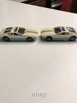 Vintage CORGI TOYS Mangusta DeTomaso Withremovable Chasis Pre-owned 2 Units