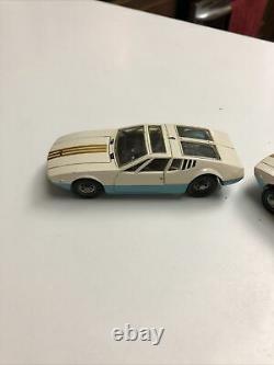 Vintage CORGI TOYS Mangusta DeTomaso Withremovable Chasis Pre-owned 2 Units