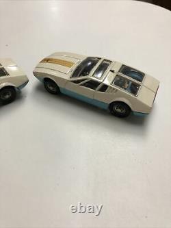 Vintage CORGI TOYS Mangusta DeTomaso Withremovable Chasis Pre-owned 2 Units