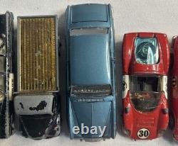 Vintage Car Lot with Dinky, Mebetoys & Corgi Toy Car Lot of 15 Italy, England +