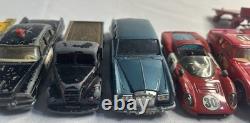 Vintage Car Lot with Dinky, Mebetoys & Corgi Toy Car Lot of 15 Italy, England +