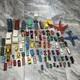 Vintage Cast Toys 87 Pcs Matchbox Lesney Cars and Trucks Military Planes 1940's
