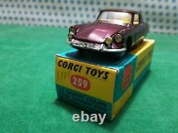 Vintage Citroen DS The Dandy Coupe Henri Chapron 1/43 Corgi toys 259 MIB