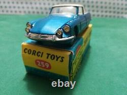 Vintage Citroen The Dandy Coupe Henri Chapron D. S 1/43 Corgi toys 259 MIB