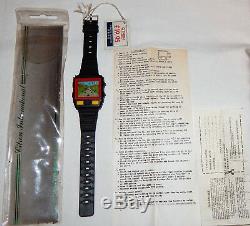 Vintage Citron Grand Prix Car Motor Racing Game & Wrist Watch In Packaging/nos