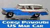 Vintage Corgi Restoration Plymouth Us Mail Car