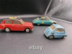 Vintage Corgi & Spot-On Diecast Lot Austin A40, Citroen DS19, BMW Isetta with Box