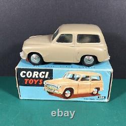 Vintage Corgi Toys 206 Hillman Husky Car With Original Blue Box