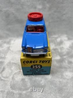 Vintage Corgi Toys #255 NM Blue Austin A60 Deluxe Saloon Motor School Car NIB