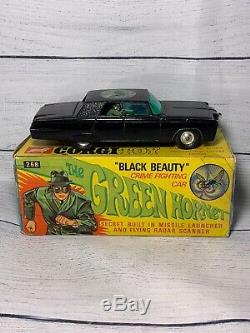 Vintage Corgi Toys #268 Black Beauty The Green Hornet Car Box & Papers