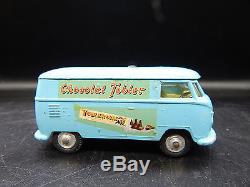Vintage Corgi Toys 441 VOLKSWAGEN Bus TOBLERONE car VW van toy with original box