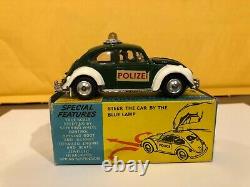 Vintage Corgi Toys 492 Volkswagen European Police Car Nmib