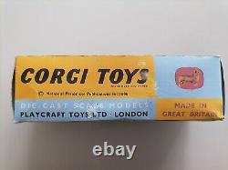 Vintage Corgi Toys Boxed Batmobile with Figures 1966 #267