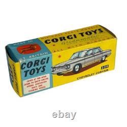 Vintage Corgi Toys Chevrolet Corvair 229 Die-Cast Model Car Boxed Made in Englan