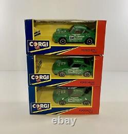 Vintage Corgi Toys Display Box 13 Race Cars N. O. S Bmw -jag -porsche -opel Manta