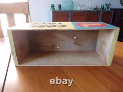 Vintage Corgi Toys Display wooden Box Scarce Cars & Trucks Old Store