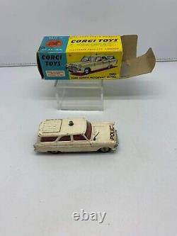 Vintage Corgi Toys Ford Zephyr Motorway Patrol Metal Model 419'60s GT. Britain