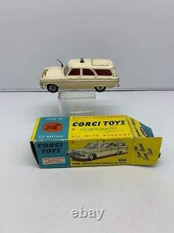 Vintage Corgi Toys Ford Zephyr Motorway Patrol Metal Model 419'60s GT. Britain