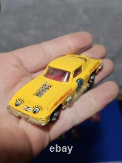 Vintage Corgi Toys Lot VW Tow Truck Hillman Hunter Drag Car Juniors Diecast