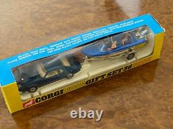 Vintage Corgi Toys MIB All Original Oldsmobile + Glastron Gift Set No. 36