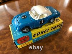 Vintage Corgi Toys MIB Lotus Elan Coupe No. 319