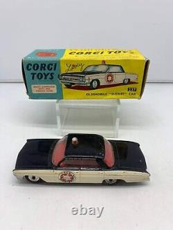 Vintage Corgi Toys Oldsmobile Sheriff Car Metal Model 237'60s GT. Britain