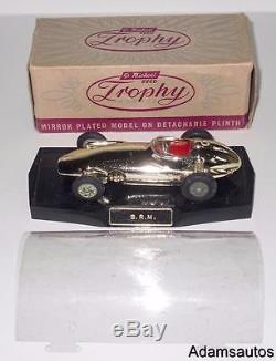 Vintage Corgi Toys/trophy Models Vacuum-plated Gold Brm Racing Car. Boxed