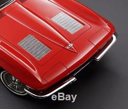 Vintage Corvette 1963 Chevy Chevrolet 1 Sport Car 24 Race 12 Metal 18 1967 43