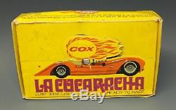Vintage Cox Gold La Cucaracha 1/24 Scale Ready To Race Slot Car & Box