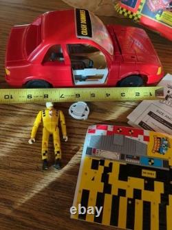 Vintage Crash Test Dummies Crash Car Red 1991 Tyco Vehicle COMPLETE w Figure