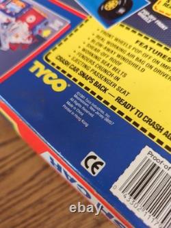 Vintage Crash Test Dummies Crash Car Red 1991 Tyco Vehicle COMPLETE w Figure