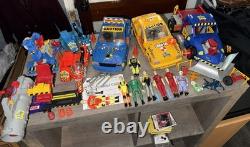 Vintage Crash Test Dummies Figures Vehicles Cars Playsets Toys