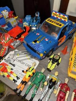 Vintage Crash Test Dummies Figures Vehicles Cars Playsets Toys