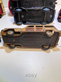 Vintage DINKY TOYS MECCANO Ltd Toy Cars Trucks Firetrucks