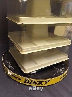 Vintage DINKY TOYS Store Counter Display 1960's Old Car Toy RARE Diecast England