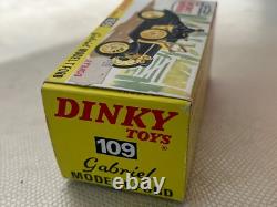 Vintage DINKY Toys 109 Gabriel Model T Ford Car First Issue with Original Box