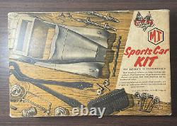 Vintage DOEPKE Model Toys MT ROADSTER SPORTS CAR KIT No. 2017 Metal Model withBox