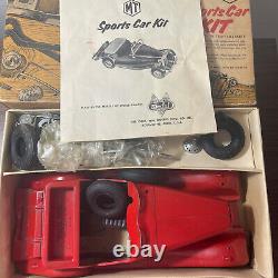 Vintage DOEPKE Model Toys MT ROADSTER SPORTS CAR KIT No. 2017 Metal Model withBox