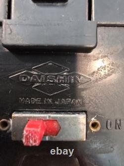 Vintage Daishin Porsche 911 Martini Racing#12 Battery Toy Car Japan WORKING 1970