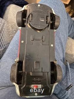 Vintage Daishin Porsche 911 Martini Racing#12 Battery Toy Car Japan WORKING 1970