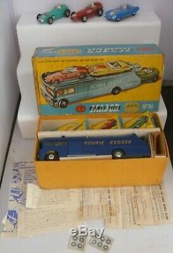 Vintage Diecast Boxed Corgi Toys Ecurie Ecosse Racing Car Transporter