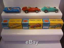 Vintage Diecast Boxed Corgi Toys Ecurie Ecosse Racing Car Transporter