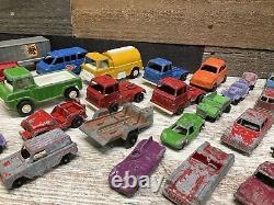 Vintage Diecast Cars Tootsie Toys Lot Of 59