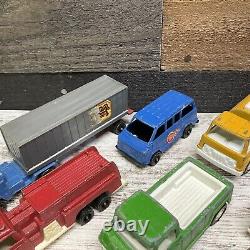 Vintage Diecast Cars Tootsie Toys Lot Of 59