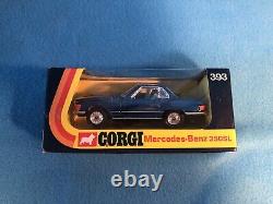 Vintage Diecast Corgi Mercedes-Benz 350SL Model 303 1973