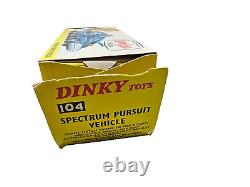 Vintage Dinky 104 Gerry Anderson Captain Scarlett SPV Spectrum Pursuit Vehicle