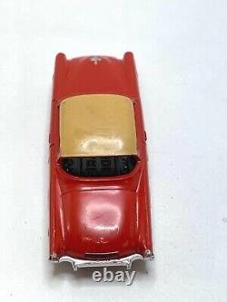 Vintage Dinky Toy Car Studebaker Commander 24y Red Tan With Orig Box Die Cast