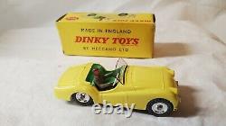 Vintage Dinky Toys 105 Triumph TR2 With Box Excellent Condition Nice