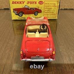 Vintage Dinky Toys 112 Austin Healey Sprite Mk. II In Original Box 1961 Mint
