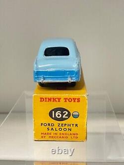 Vintage Dinky Toys 162 Ford Zephyr Saloon 1958 near Mint in original box